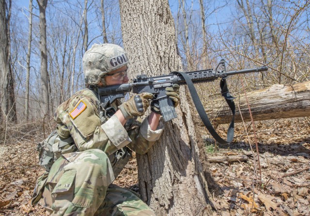 Top female cadet embraces challenges, looks forward to serving Infantry