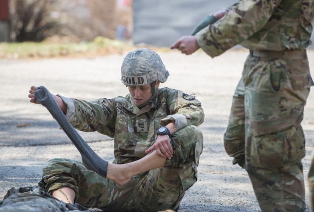 Top female cadet embraces challenges, looks forward to serving Infantry