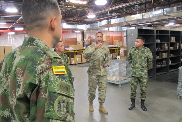 South Carolina Guard exchanges maintenance tips with Colombian Army