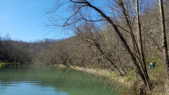 East Lynn Lake Cleanup a Huge Success