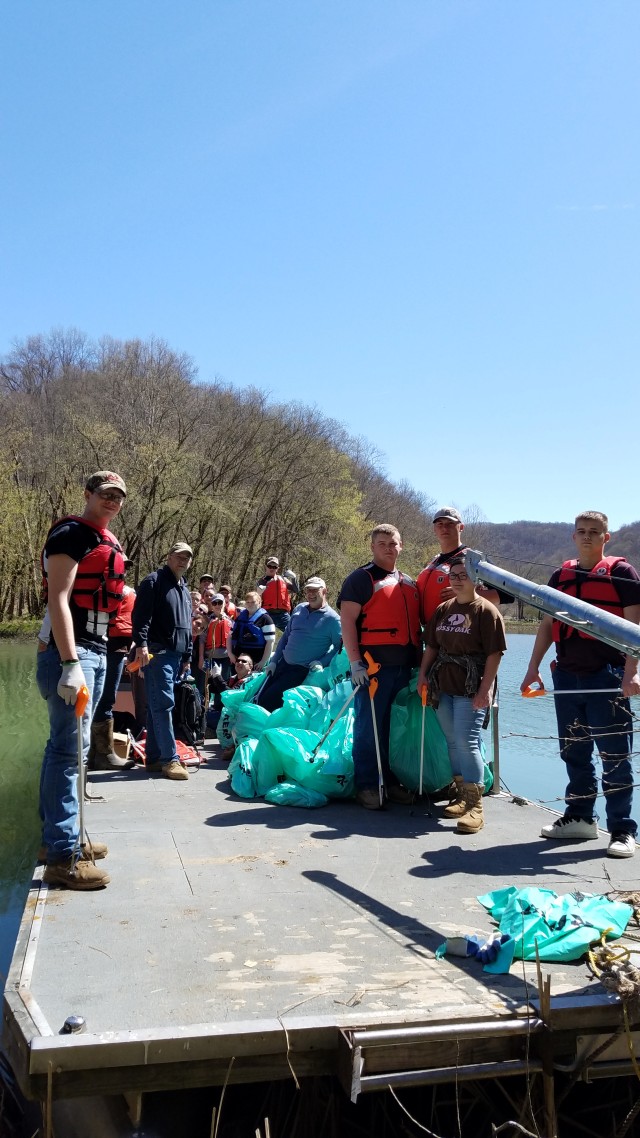 East Lynn Cleanup a Huge Success