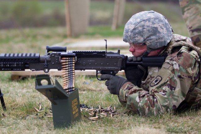 Army Reserve brigade maximizes battle assembly training, weapons qualification