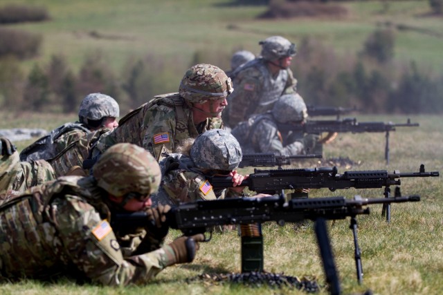 Army Reserve brigade maximizes battle assembly training, weapons qualification