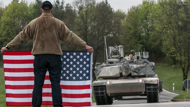 Polish, U.S. Soldiers Convoy to Hohenfels Training Area For Combined Resolve X