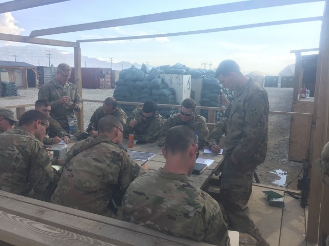Dagger Company conducts Expeditionary Advising Mission