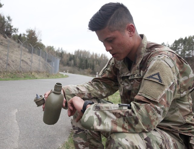 US Soldiers earn German Army Proficiency Badge  