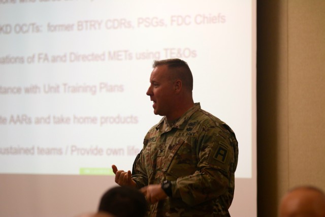 3-314th FA Battalion Hosts Northeast Regional Field Artillery Symposium, Targets Readiness