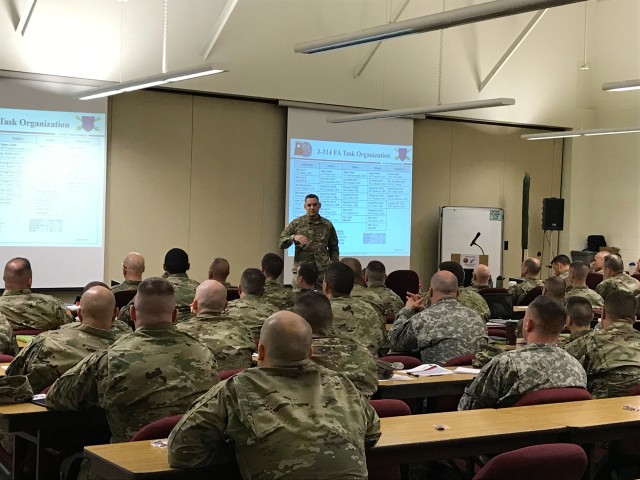 3-314th FA Battalion Hosts Northeast Regional Field Artillery Symposium, Targets Readiness