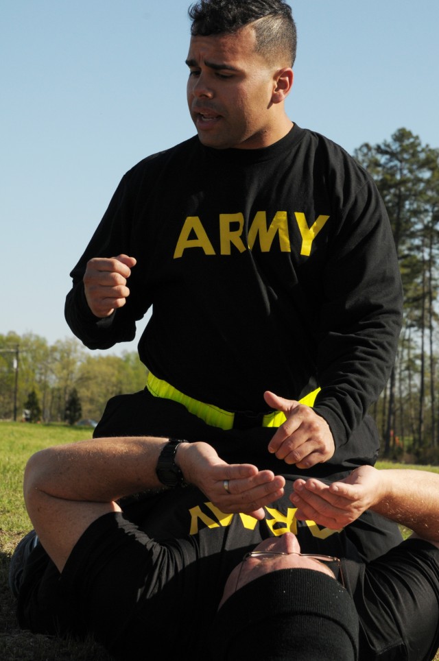 NCNG Soldiers train with karate USA during Operation Balanced Soldier