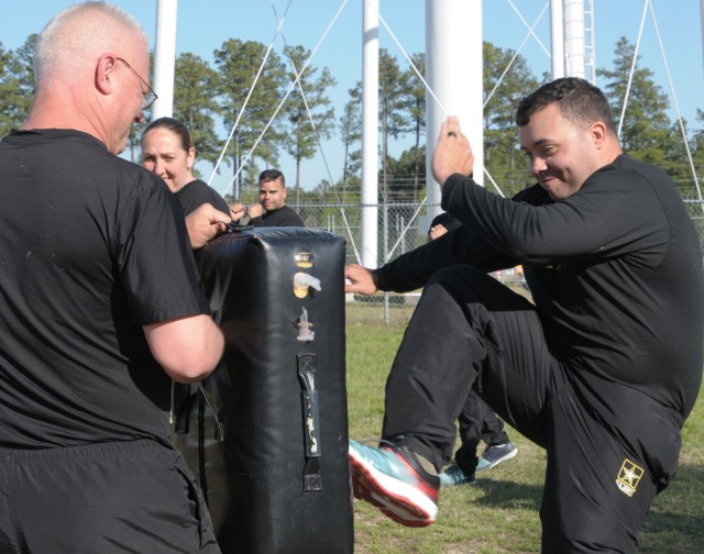 NCNG Soldiers train with karate USA during Operation Balanced Soldier