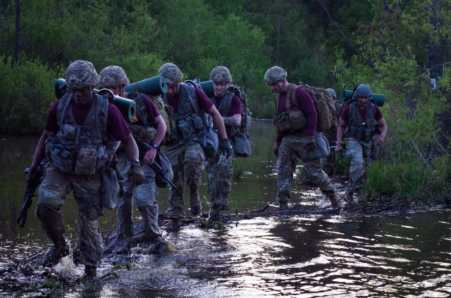 Panther Paratroopers Compete for Best Squad