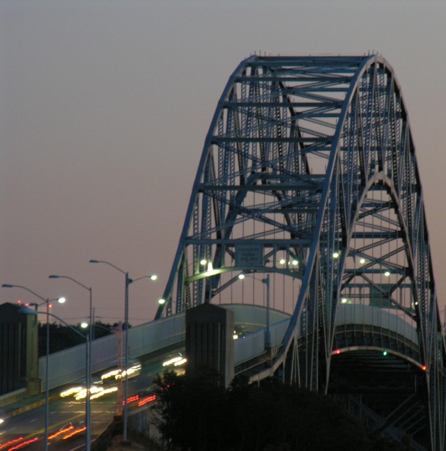 Sagamore Bridge at Night