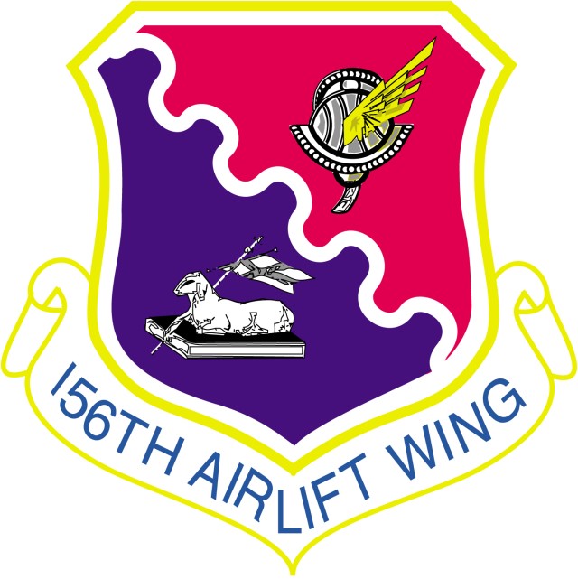 156th Airlift Wing logo