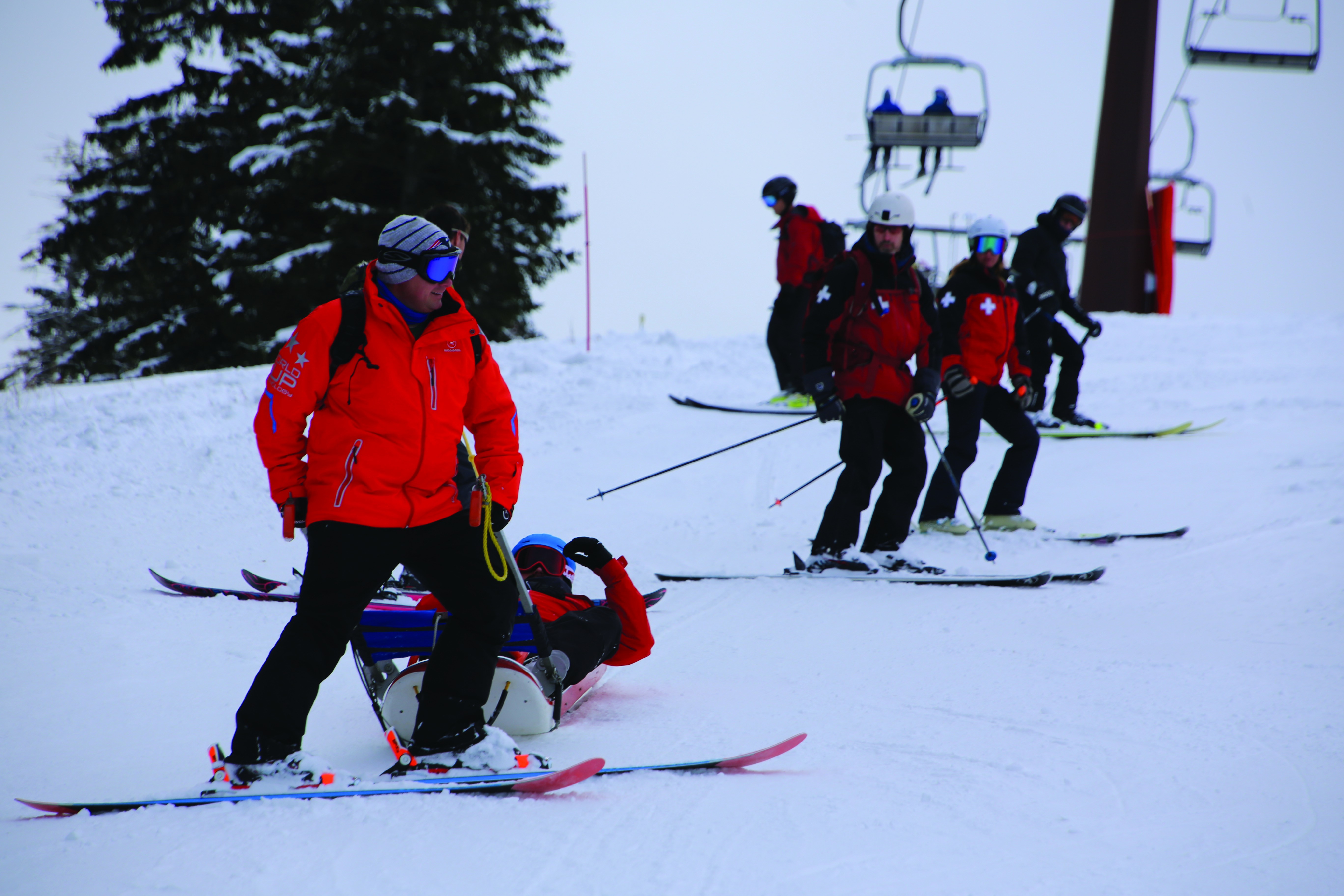 snow ski patrol