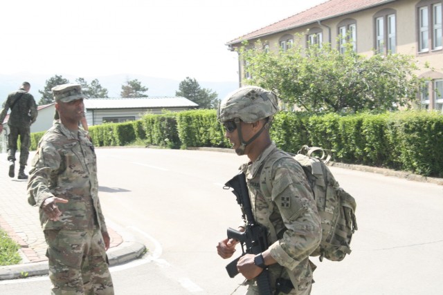 'Destroyer' noncommissioned officer participates in Best Soldier Competition in Kosovo