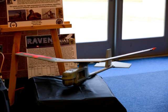 Unmanned Aerial System on display