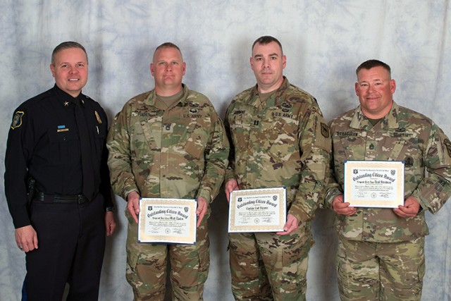 S.D. Guard members honored for car-crash assistance