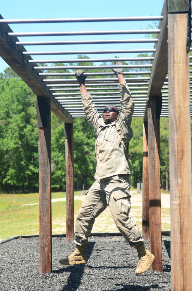 3rd ID Best Warrior competition obstacle course