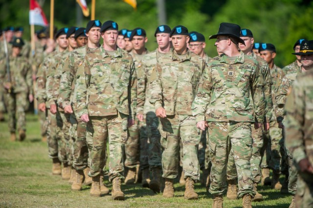 2nd Squadron, 15th Cavalry Regiment Activation Ceremony