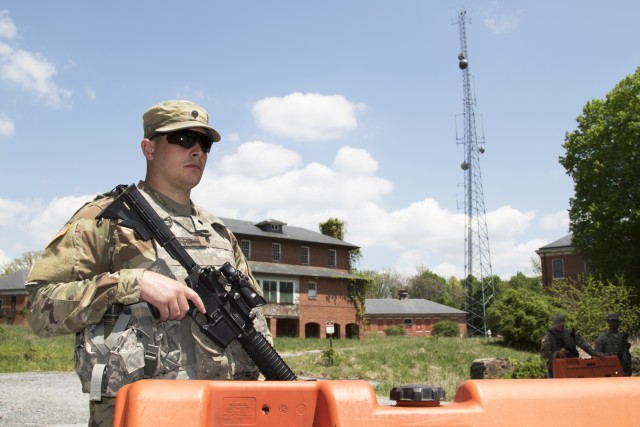 Maryland Soldiers protect vital sites in Vigilant Guard 18