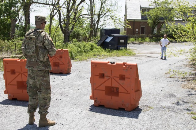 Maryland Soldiers protect vital sites in Vigilant Guard 18