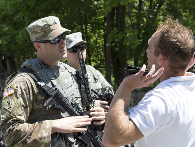 Maryland Soldiers protect vital sites in Vigilant Guard 18