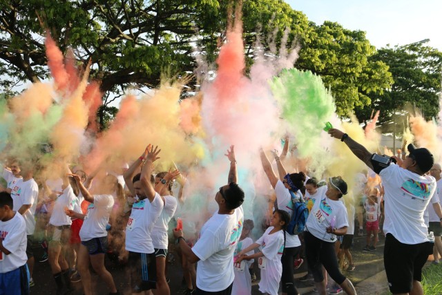 Color Blast Run USAG Hawaii