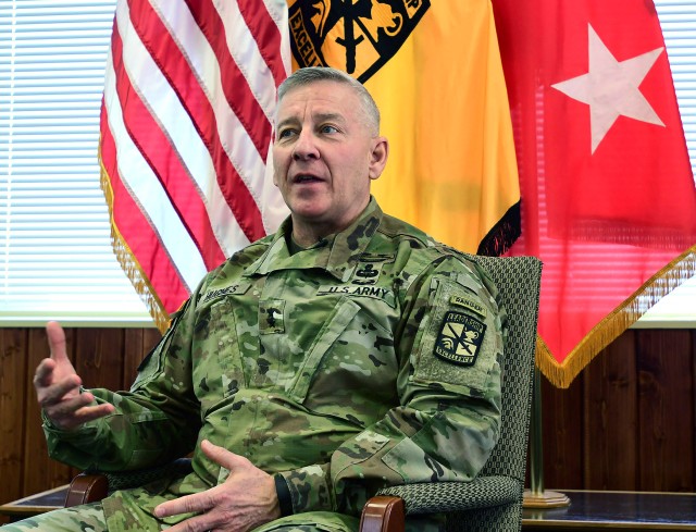 Maj. Gen. Chris Hughes prepares for retirement