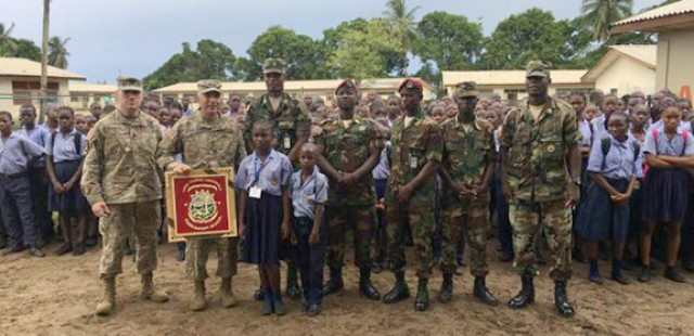 Michigan National Guard works with partner nation Liberia
