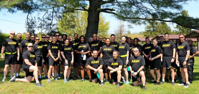 Patriot Soldiers Conclude SAAPM with a 5K Walk