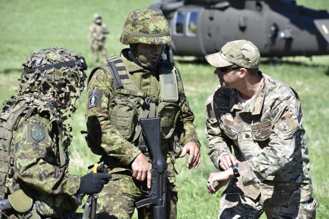 Oklahoma National Guard provides expertise to Estonian forces