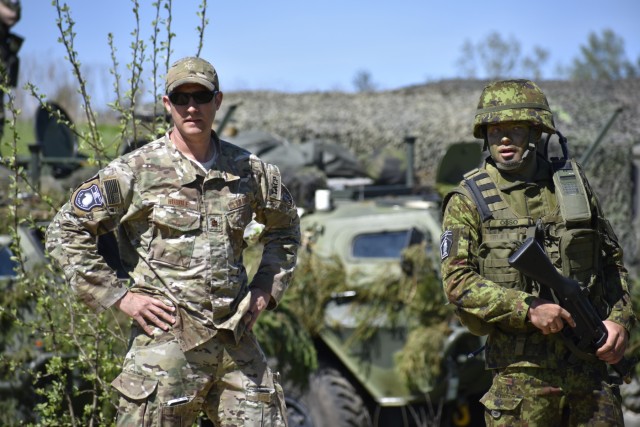 Oklahoma National Guard provides expertise to Estonian forces