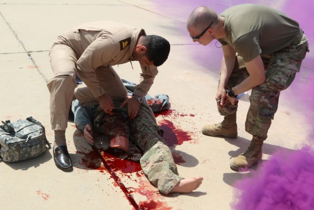 Aeromedical training teaches troops how to preserve life