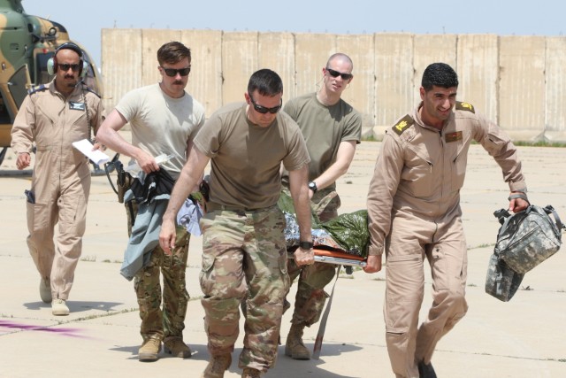 Aeromedical training teaches troops how to preserve life