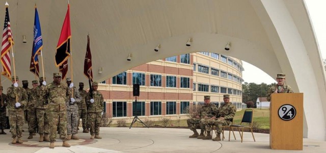 Quartermaster Brigade Bid Farewell during Change of Command Ceremony