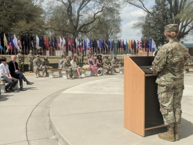 Quartermaster Brigade Bid Farewell during Change of Command Ceremony