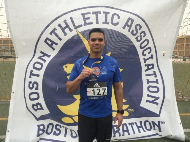 20th CBRNE Soldier braves Boston's bitter chill to finish seventh marathon
