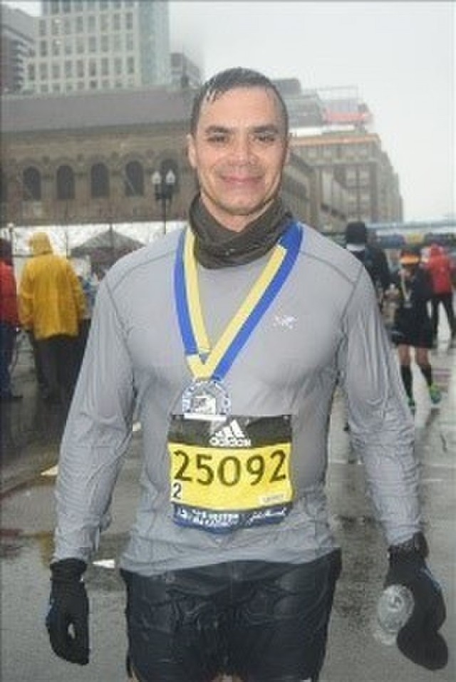 20th CBRNE Soldier braves Boston's bitter chill to finish seventh marathon