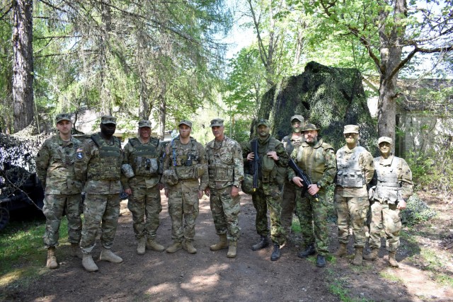 Maryland National Guard exercises with Estonian Defenses, celebrates 25 years of Partnership
