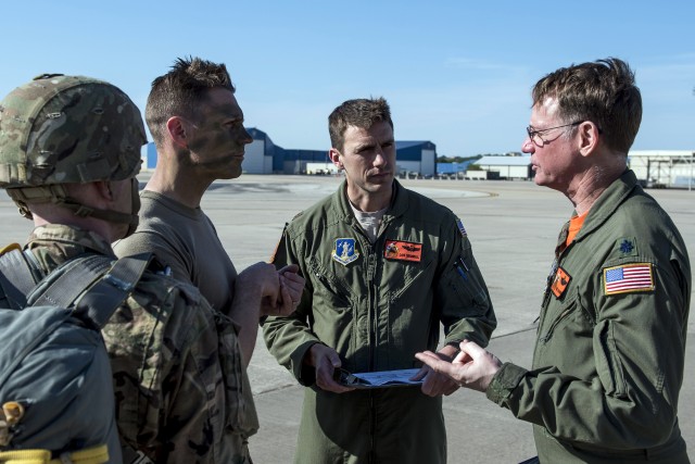 Air, Army Guard power on display during airdrop exercise
