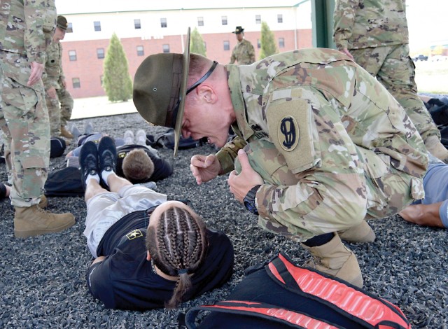 Future Soldiers get glimpse of basic training