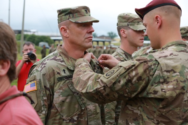 Son-father airborne wings