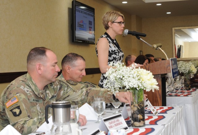 Community honors 10th Mountain Division Soldiers at Armed Forces Day Luncheon