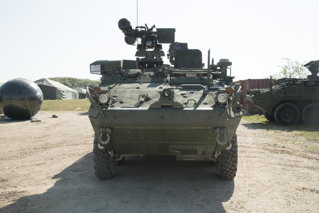 Germany-based Stryker Infantry units train on upgrades during operational test