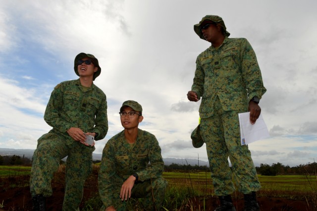 US, Singapore troops go on Tiger Balm 18 terrain walk