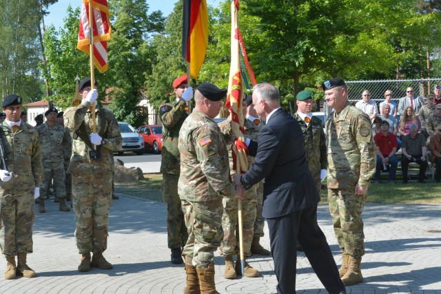 Lt. Col. Gregory Scrivens takes on responsibilities as USAG Bavaria interim garrison commander