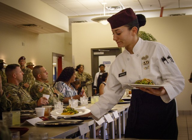 82nd Airborne Division Young Chefs Heat Up the Competition