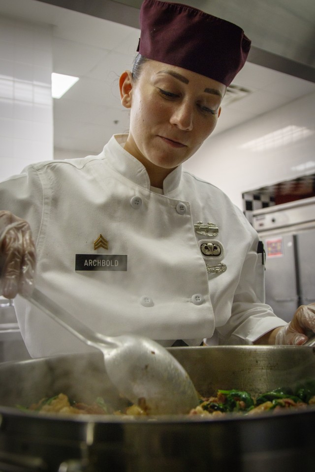 82nd Airborne Division Young Chefs Heat Up the Competition