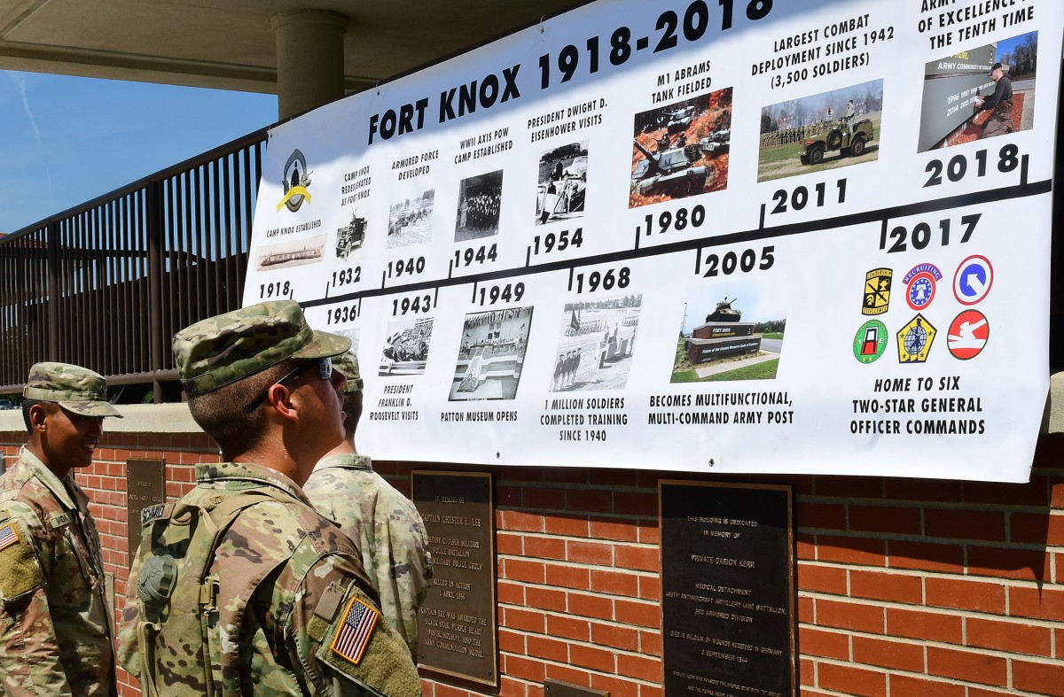 Fort Knox, area communities join forces to make history with Centennial