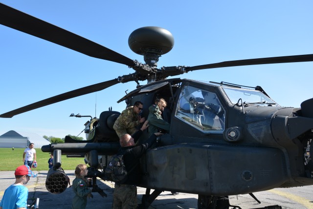12th CAB in Poland for 56th Airbase Anniversary